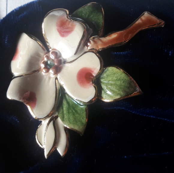 STUNNING, UNWORN "EXCLAYMATIONS, 22 K TRIM BROOCH! - Picture 8 of 13